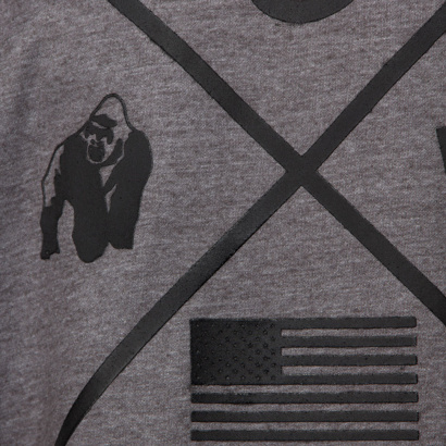 Gorilla Wear Sheldon Work Out Top Grey