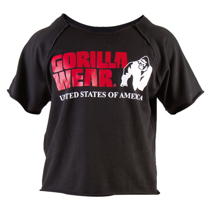 Gorilla Wear Classic Workout Top Black Gorilla Wear Classic Workout Top Black
