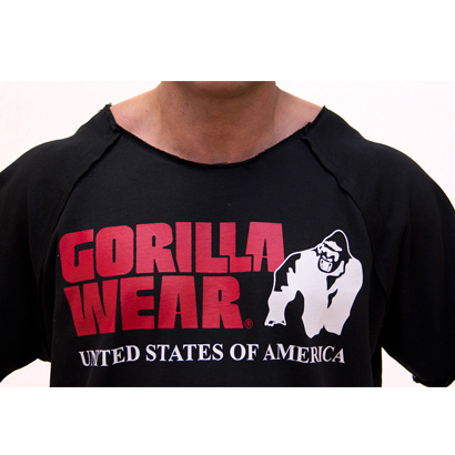 Gorilla Wear Classic Workout Top Black Gorilla Wear Classic Workout Top Black