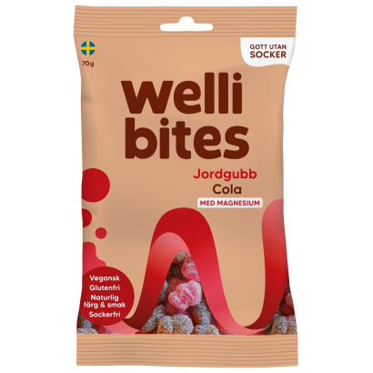 3 x Wellibites Candy 70 g