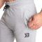 Better Bodies Tapered Joggers V2 Light Grey Melange