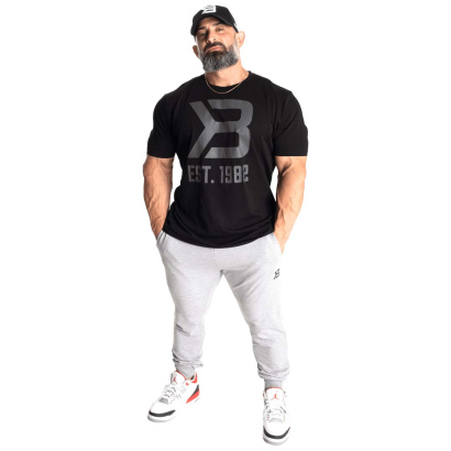 Better Bodies Tapered Joggers V2 Light Grey Melange