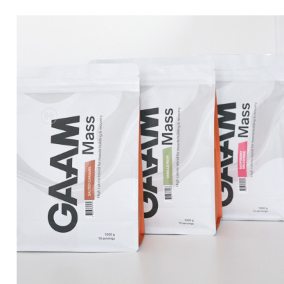 GAAM 100% MASS Premium Gainer 1 kg
