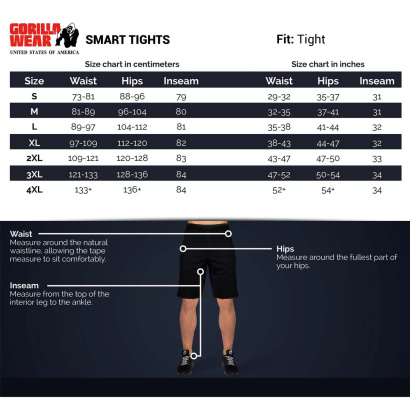 Gorilla Wear Smart Tights Grey
