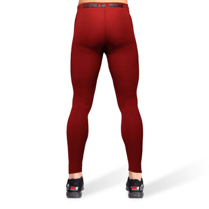 Gorilla Wear Smart Tights Burgundy