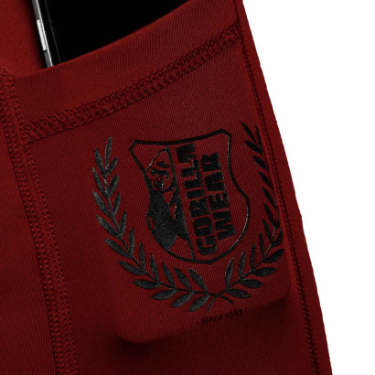 Gorilla Wear Smart Tights Burgundy