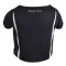 Gorilla Wear Columbia Crop Top Black/White Gorilla Wear Columbia Crop Top Black/White
