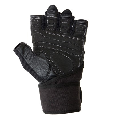 Gorilla Wear Dallas Wrist Wrap Gloves Black