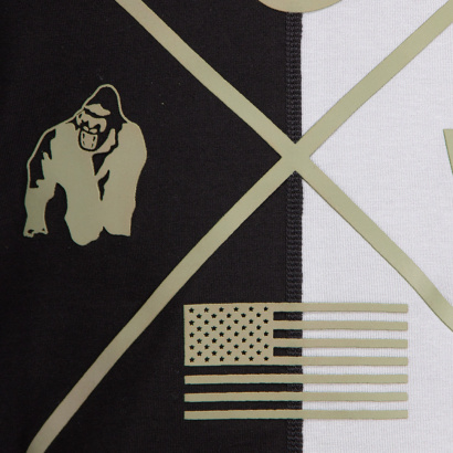 Gorilla Wear Sterling Stringer Tank Top Black & Grey