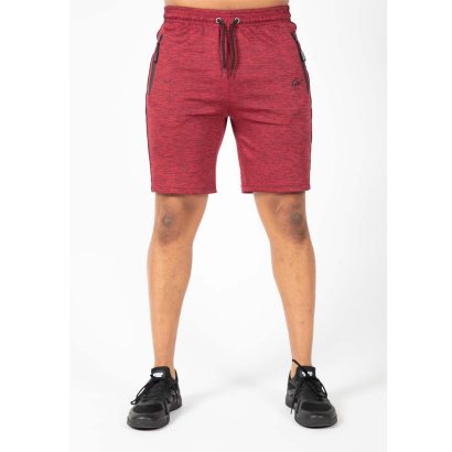Gorilla Wear Wenden Track Shorts Burgundy Red