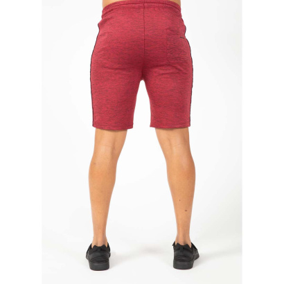 Gorilla Wear Wenden Track Shorts Burgundy Red