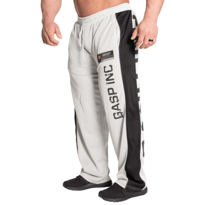 GASP No 1 Mesh Pant White Grey GASP No 1 Mesh Pant White Grey