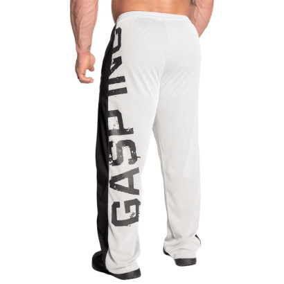 GASP No 1 Mesh Pant White Grey GASP No 1 Mesh Pant White Grey