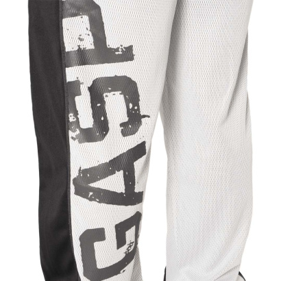 GASP No 1 Mesh Pant White Grey GASP No 1 Mesh Pant White Grey
