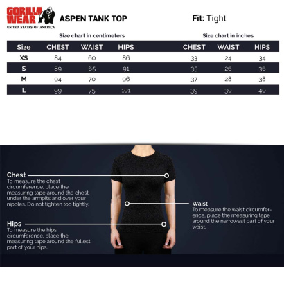 Gorilla Wear Aspen Tank Top Dark Grey Gorilla Wear Aspen Tank Top Dark Grey