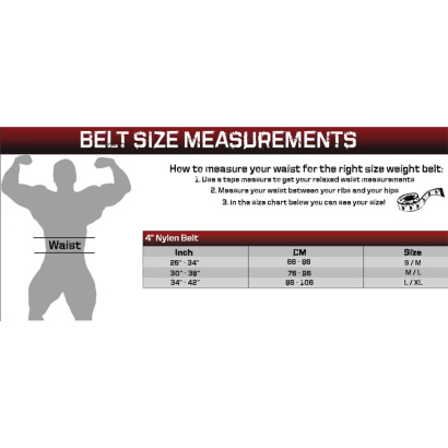 Gorilla Wear 4 Inch Nylon Belt