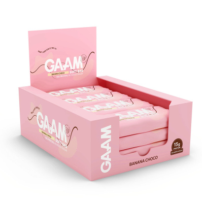 12 x GAAM Protein bar & Soft bar 45 g Miksboks 12 x GAAM Protein bar & Soft bar 45 g Miksboks