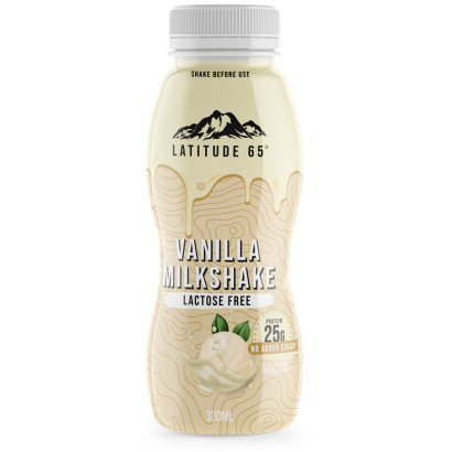 12 x Latitude 65 Milkshake 330 ml Mikspakke 12 x Latitude 65 Milkshake 330 ml Mikspakke