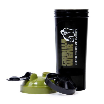 Gorilla Wear Compact Shaker Black & Army Green