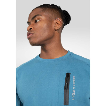 Gorilla Wear Newark Sweater Blue Gorilla Wear Newark Sweater Blue