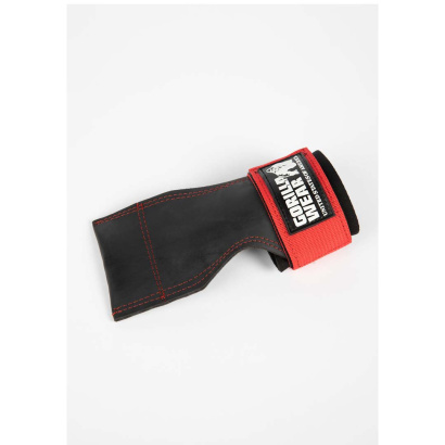 Gorilla Wear Lifting Grips Black/Red