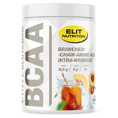 Elit Nutrition BCAA 4:1:1 + L-glutamine Aminosyrer 400 g