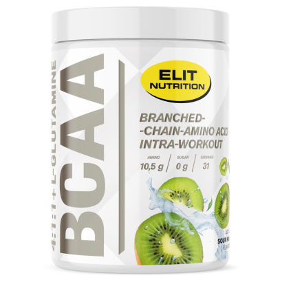 Elit Nutrition BCAA 4:1:1 + L-glutamine Aminosyrer 400 g