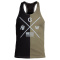 Gorilla Wear Sterling Stringer Tank Top Black & Army Green Gorilla Wear Sterling Stringer Tank Top Black & Army Green
