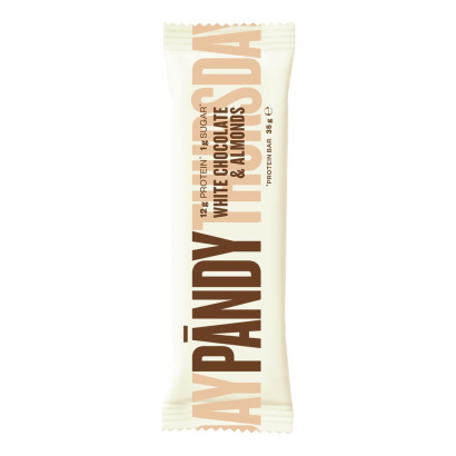18 x Pändy Protein Bar 35 g White Chocolate & Almonds