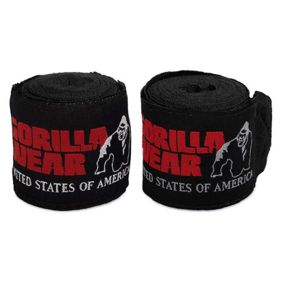 Gorilla Wear Boxing Hand Wraps Black Gorilla Wear Boxing Hand Wraps Black