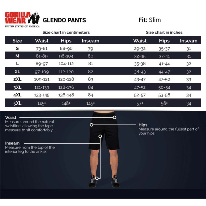 Gorilla Wear Glendo Pants Light Grey