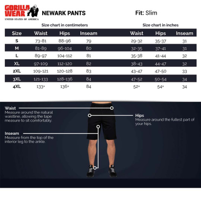 Gorilla Wear Newark Pants Blue