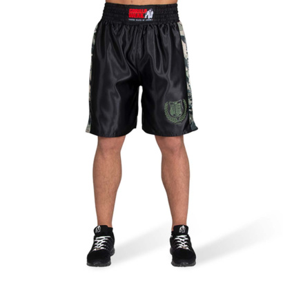 Gorilla Wear Vaiden Boxing Shorts Army Green Camo