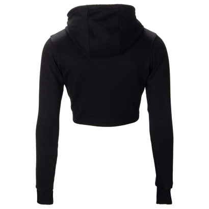 Gorilla Wear Pixley Crop Top Hoodie Black