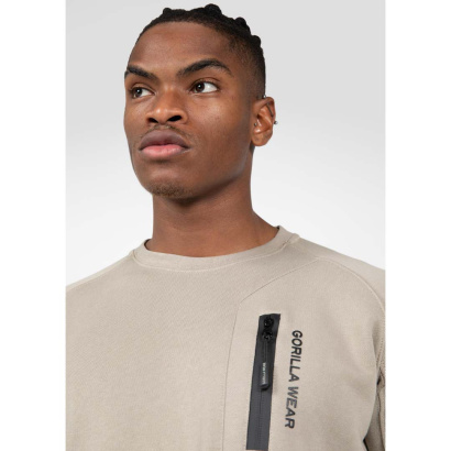 Gorilla Wear Newark Sweater Beige Gorilla Wear Newark Sweater Beige