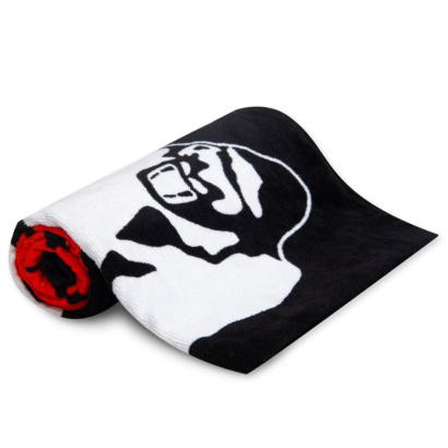 Gorilla Wear Functional Gym Towel Black & Red Gorilla Wear Functional Gym Towel Black & Red