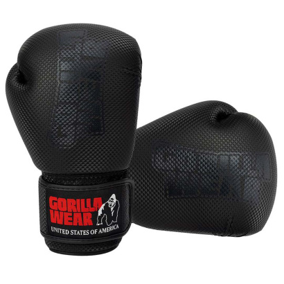 Gorilla Wear Montello Boxing Gloves Black Gorilla Wear Montello Boxing Gloves Black