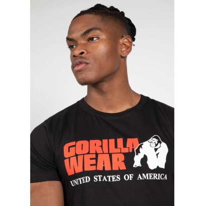 Gorilla Wear Classic T-Shirt Black Gorilla Wear Classic T-Shirt Black