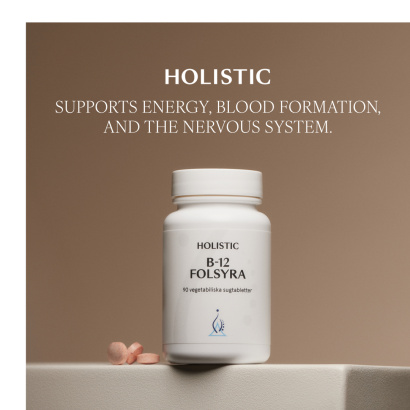 Holistic B-12 Folsyre 90 tabs