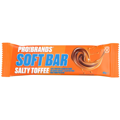 15 x Pro Brands Softbar 40 g Salty Toffee
